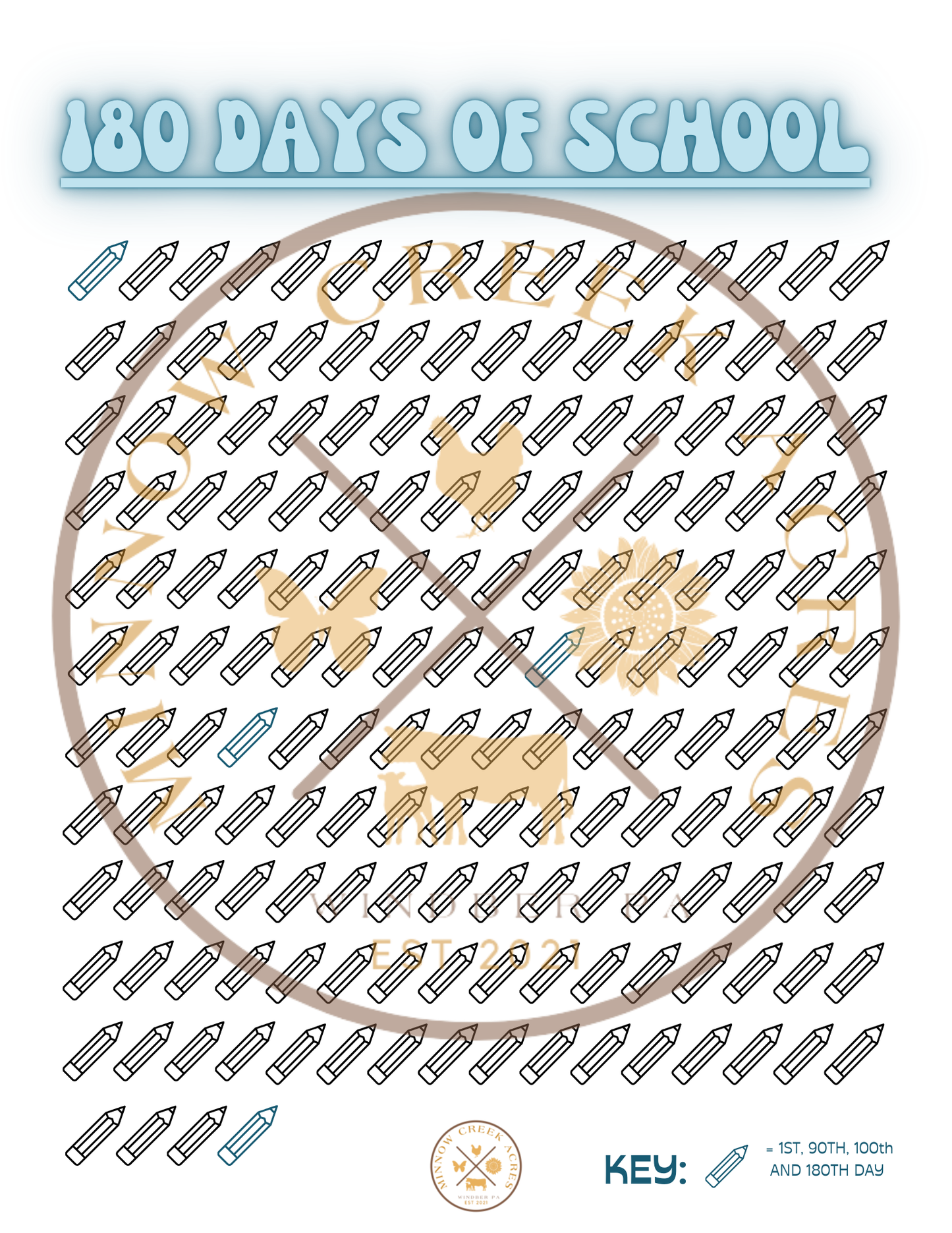 180 Day Tracker