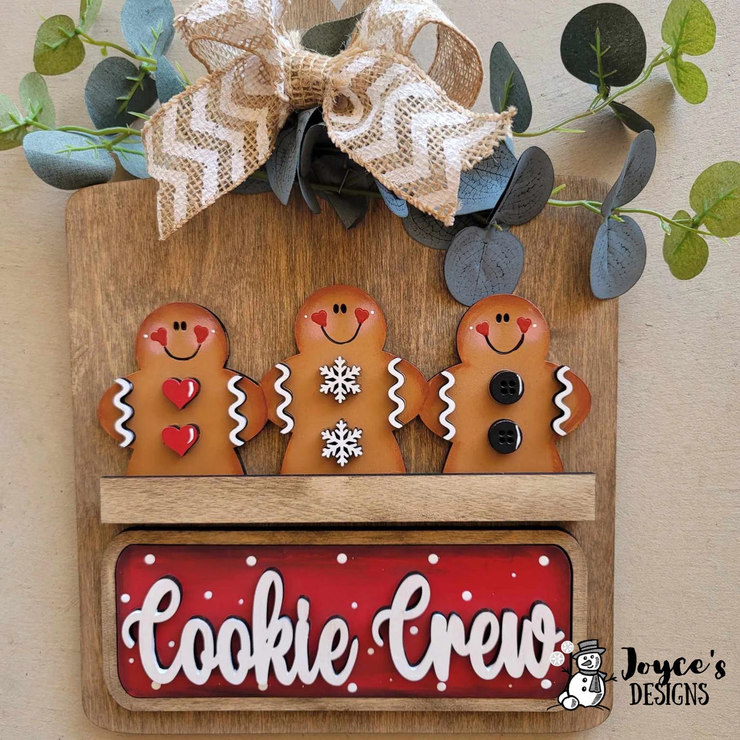 Ladies Night On Minnow Creek - Fall/Winter Interchangeable Bread Board