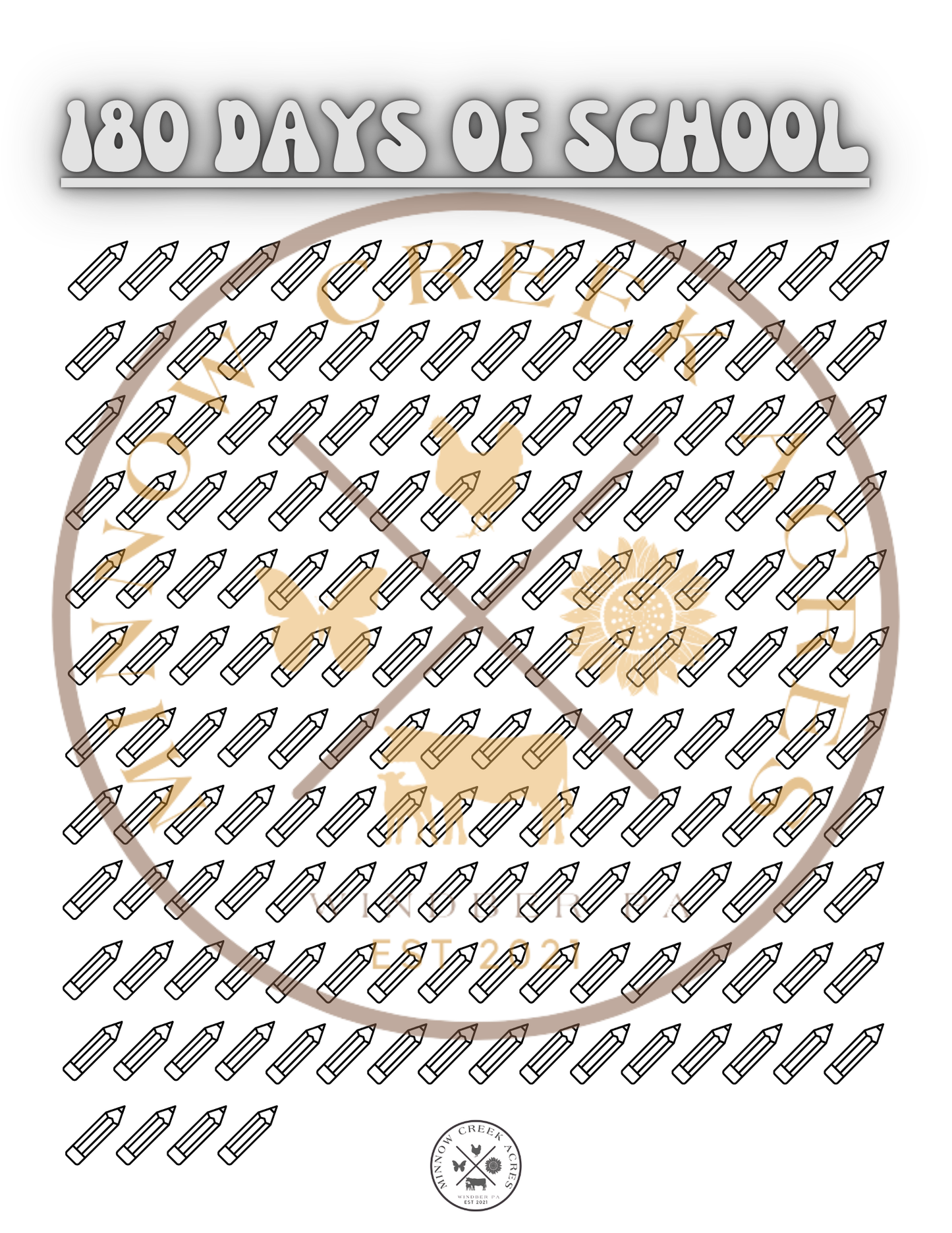 180 Day Tracker