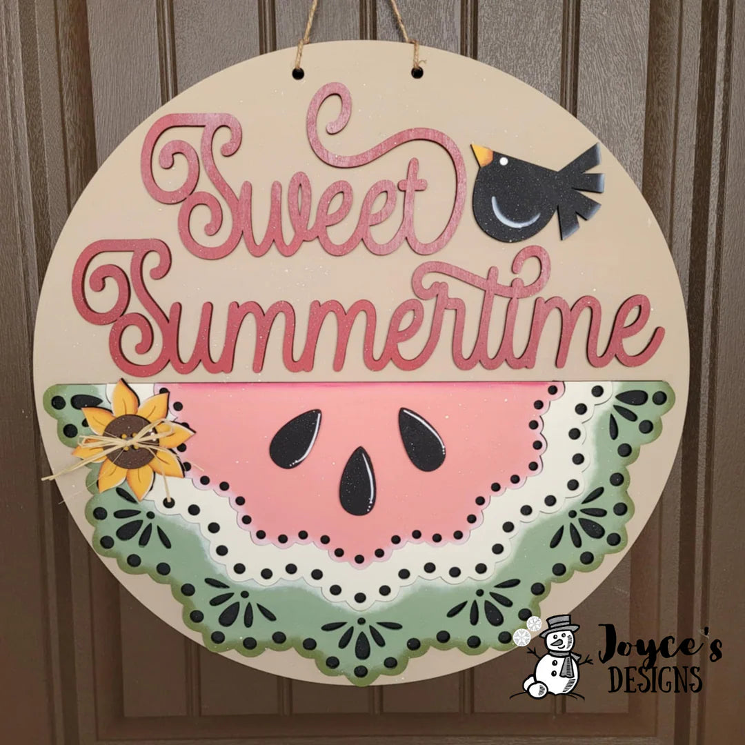 LADIES NIGHT ON MINNOW CREEK - DOOR HANGER