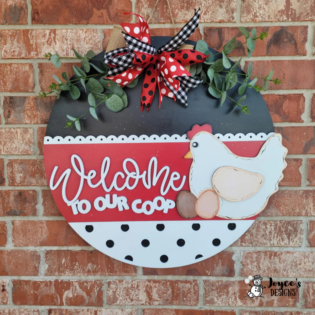 LADIES NIGHT ON MINNOW CREEK - DOOR HANGER