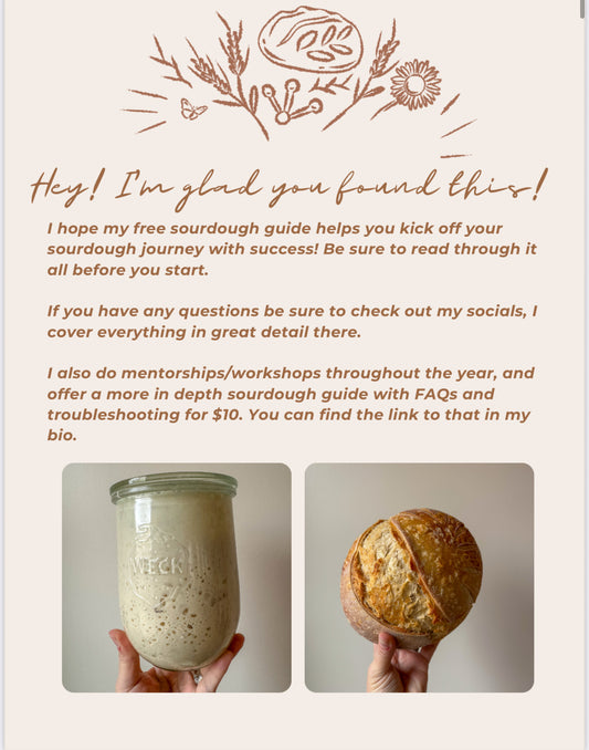 FREE Sourdough Guide