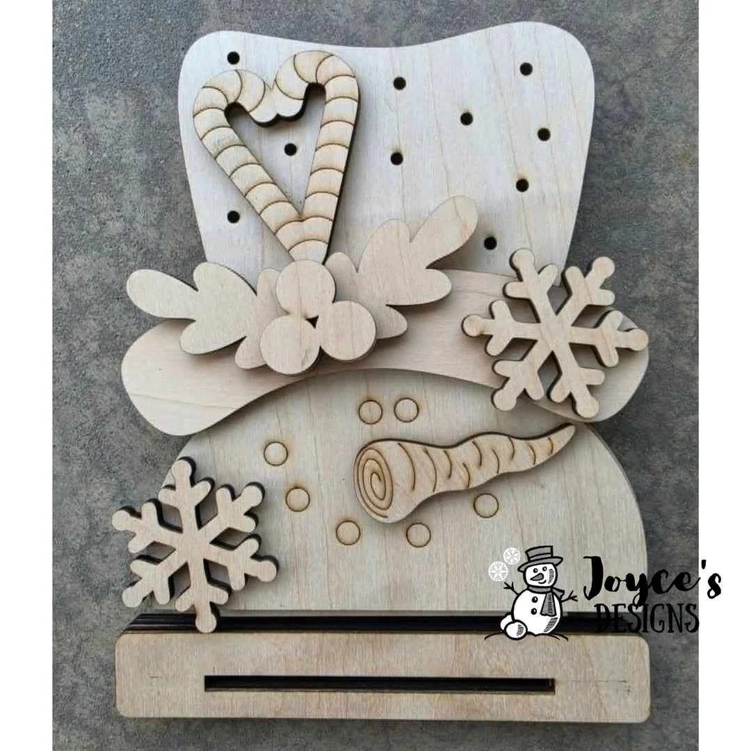 Ladies Night on Minnow Creek — Sweet Snowman Shelf Sitter